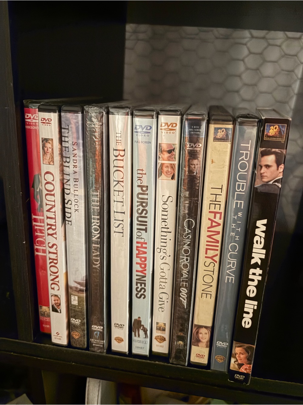 Assorted DVD Movie Collection - Black Spines
